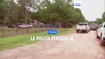 Las autoridades persiguen al presunto autor del tiroteo mortal de 5 personas en Texas, EE. UU.