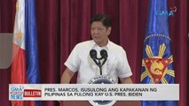 Pres. Marcos, isusulong ang kapakanan ng Pilipinas sa pulong kay U.S. Pres. Biden