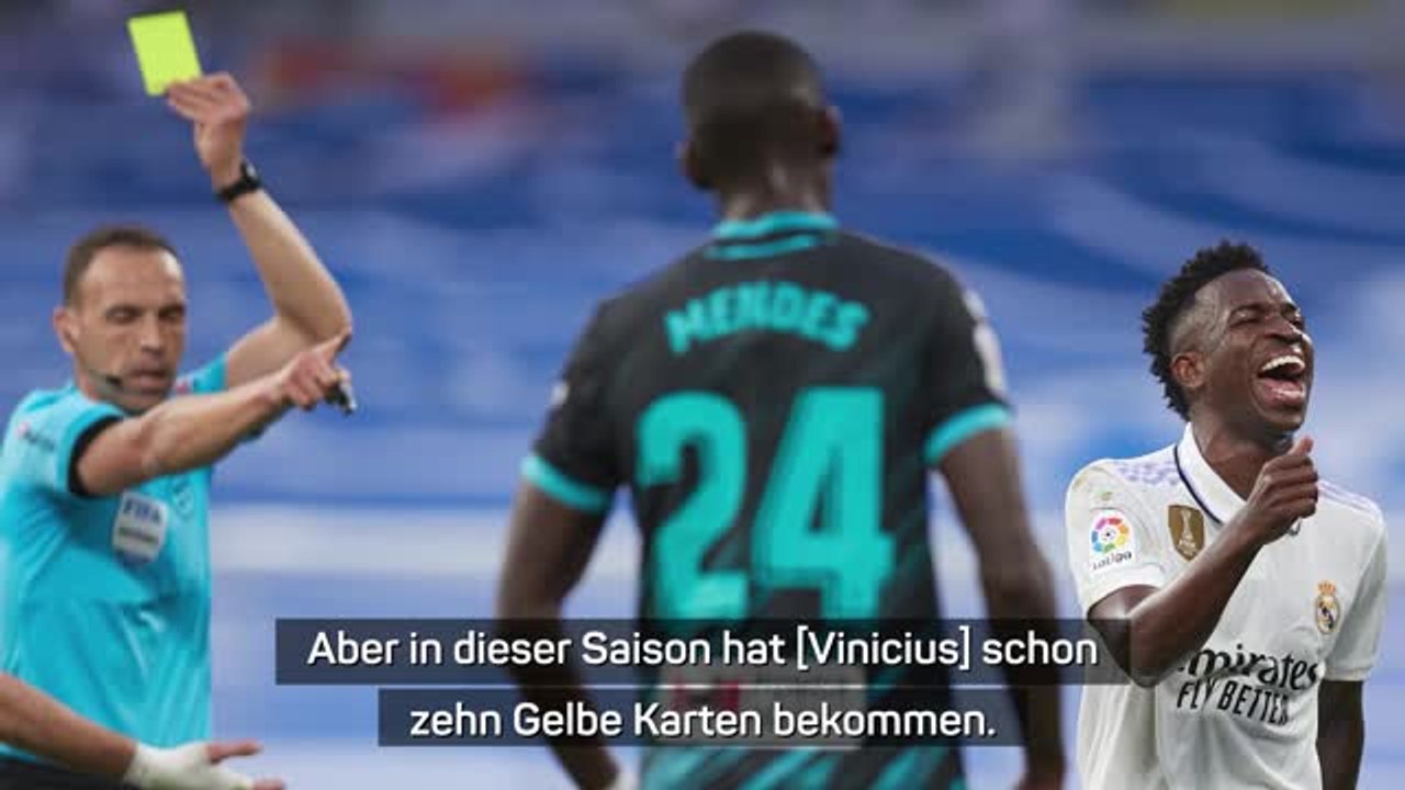 Ancelotti: 'Vinicius wurde ziemlich hart angegangen'