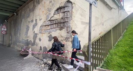 İstanbul’da korkutan görüntü: Köprüde beton döküldü