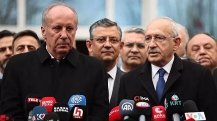 İnce, Kılıçdaroğlu'nu eleştirdi