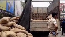 समस्तीपुर: भूसा नदी ट्रक से पुलिस ने भारी मात्रा में विदेशी शराब किया बरामद, मचा हडकंप