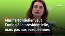 Marine Tondelier veut l’union à la présidentielle, mais pas aux européennes