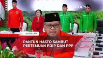 Pantun Hasto Buka Pertemuan PDIP dan PPP: Buah Semangka Hijau Isinya Merah, Cakep!