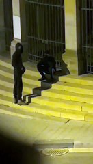 Los okupas de la Bonanova, desafiantes