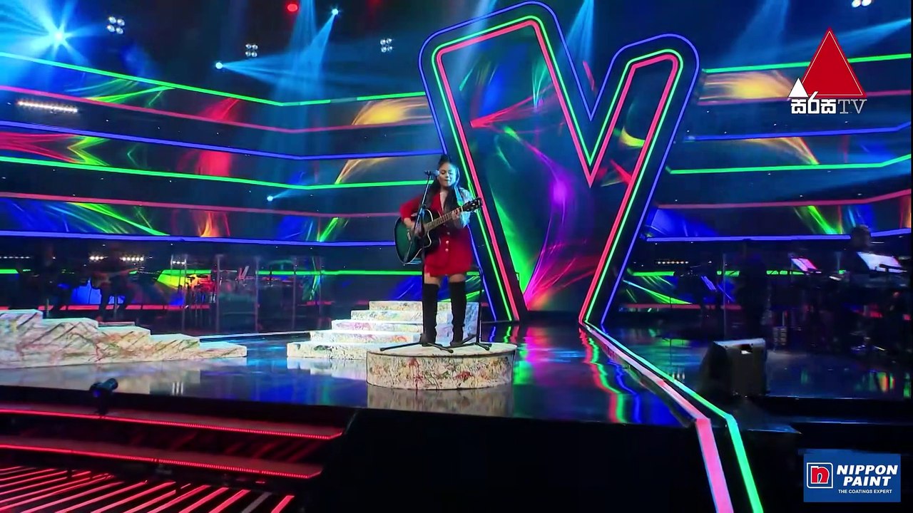 Iny Peiris | Dedunu Patai Muhuna Obe (දේදුනු පාටයි මුහුණ ඔබේ) | Live Shows | The Voice Sri Lanka
