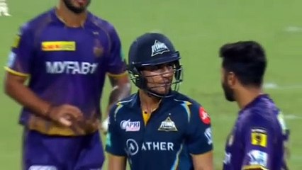 Shardul Thakur abusively sledged Shubman Gill then Nitish Rana saved him in KKR vs GT IPL
