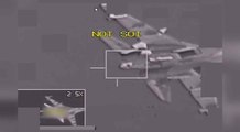 Caças russos armados fazem manobras agressivas perto de caça F16 dos EUA