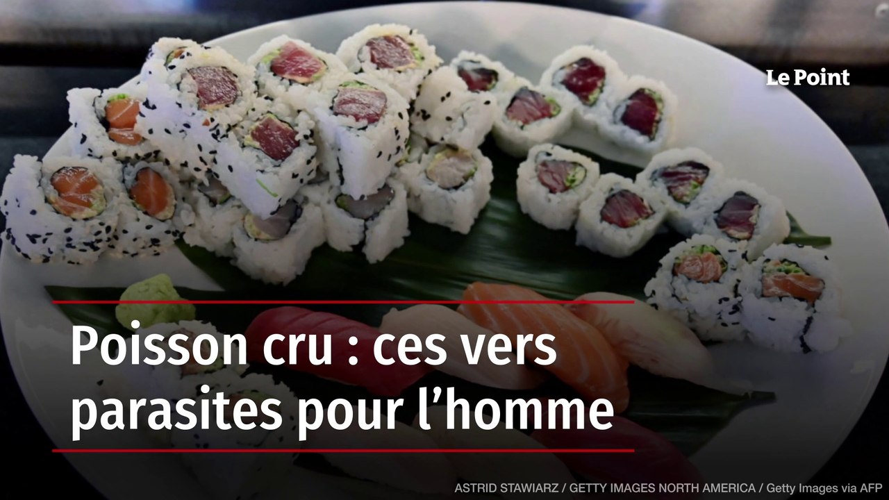 Poisson cru : ces vers parasites pour l’homme