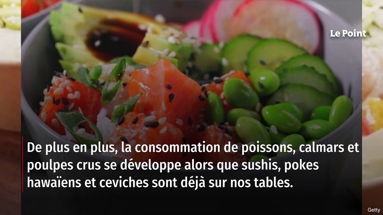 Poisson cru : ces vers parasites pour l’homme