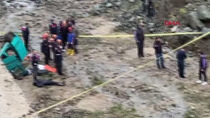 DEREYE UÇAN ARAÇTA ÖLÜ SAYISI 5'E YÜKSELDİ; AYI GİREN YAYLA EVİNDEN DÖNÜYORLARMIŞ