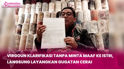 Virgoun Klarifikasi Tanpa Minta Maaf ke Istri, Langsung Layangkan Gugatan Cerai