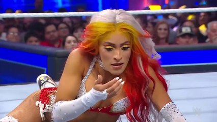 Zelina Vega repels a sneak attack by Rhea Ripley_ SmackDown highlights, April 28, 2023