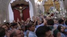 Sale en procesión la Virgen de la Cabeza de Andújar, una de las romerías más antiguas y multitudinarias de España