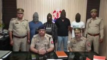 गाजियाबाद: पुलिस को मिली बड़ी कामयाबी, 7 मोबाइल और स्मार्ट वॉच समेत चार चोर अरेस्ट