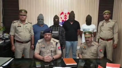 गाजियाबाद: पुलिस को मिली बड़ी कामयाबी, 7 मोबाइल और स्मार्ट वॉच समेत चार चोर अरेस्ट
