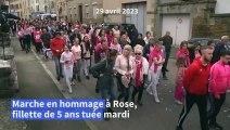 Des centaines de personnes rendent hommage à Rose, tuée mardi