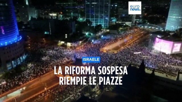 La riforma della giustizia di Netanyahu riempie le strade in Israele
