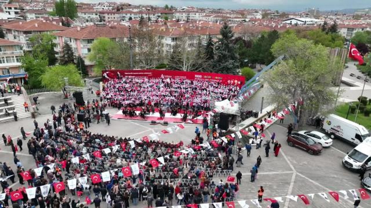Çankaya Belediyesi 1000 Çocuk Korosu Anıtpark't...
