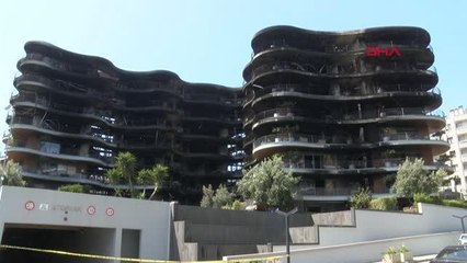 LÜKS SİTEDEKİ YANGINDA İNCELEMELER SONA ERDİ