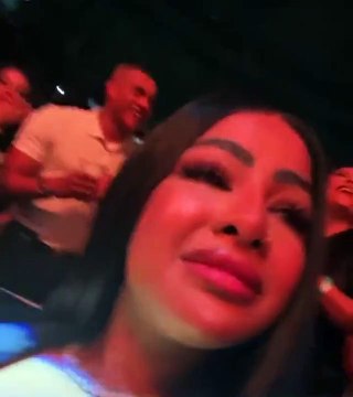 Yailin la más Viral estalla en llanto durante conciertos de Ana Gabriel 