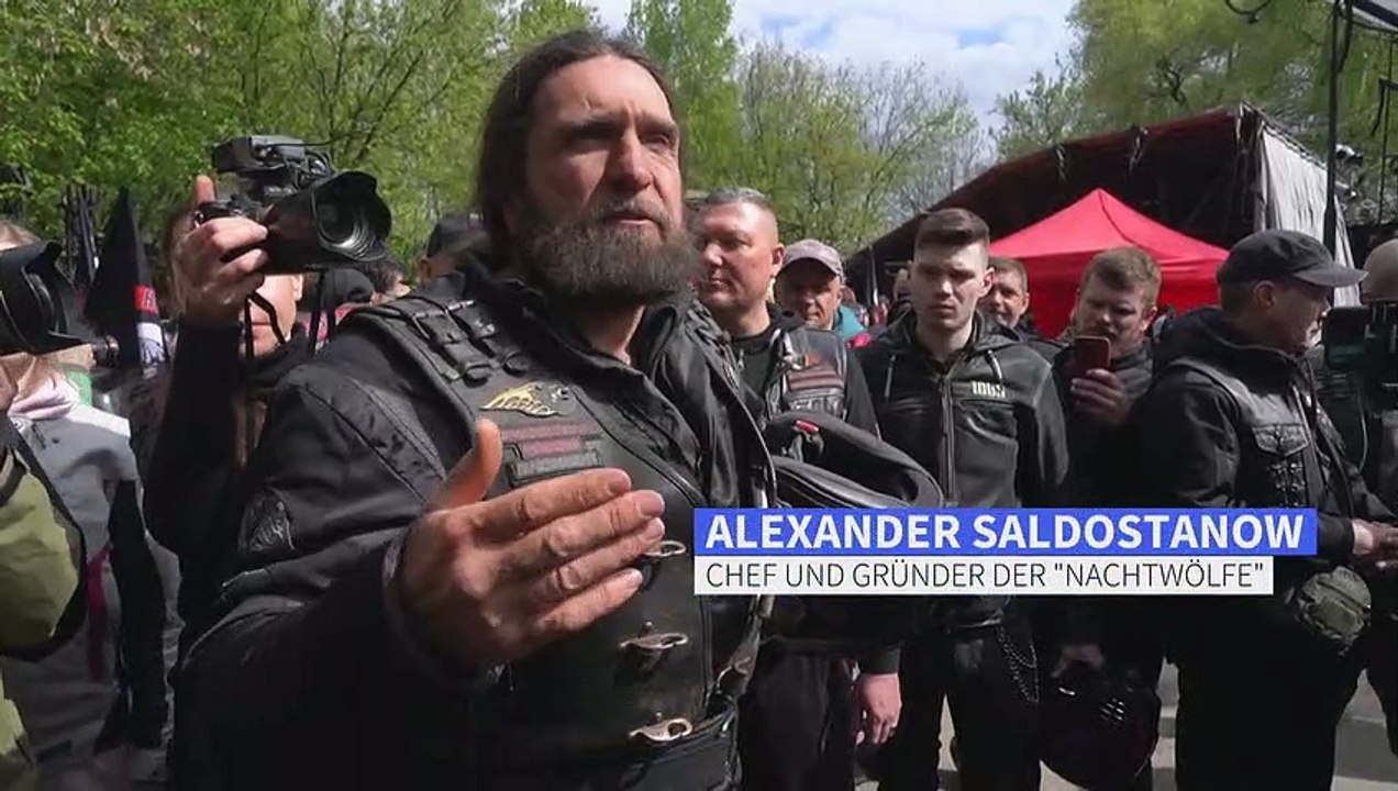 Putins Rocker: Nachtwölfe unterwegs nach Berlin