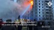 Ukraine war_ Russian missile strike kills at least six in Uman apartment attack