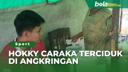 Tak Ikut SEA Games 2023, Hokky Caraka Terciduk Nongkrong Di Angkringan Gunakan Jersey Timnas Indonesia