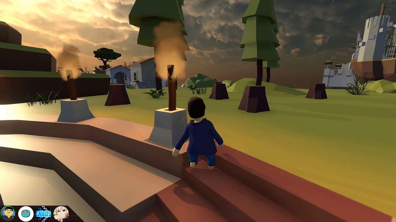 Wenn der Kopf in der Plattform steckt... | Human: Fall Flat ★ RDSQ 267