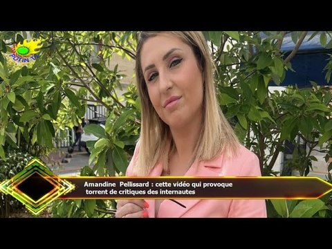 Amandine Pellissard : cette vidéo qui provoque torrent de critiques des internautes