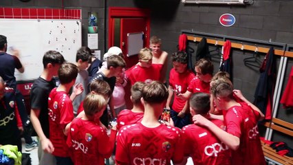 Vidéo Vestiaire U 15 Biache  1/4  Coupe  Artois Brice