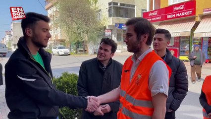 AK Parti Gençlik Kolları sahada