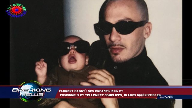 Florent Pagny : Ses enfants Inca et fusionnels et tellement complices, images irrésistibles