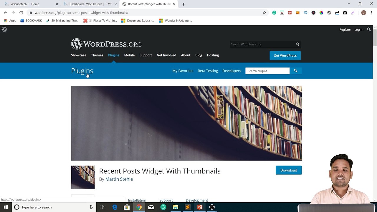 How To Show Recent Posts With Thumbnails In WordPress _ WordPress Tutorials-(1080p)