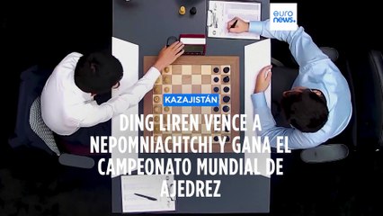 Ding Liren es el nuevo campeón del mundo de ajedrez