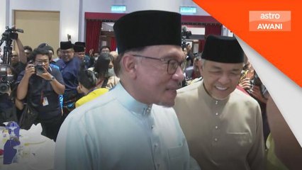 PM hadir rumah terbuka Ahmad Zahid