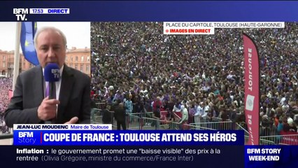 Victoire du TFC à la Coupe de France: "On est tous extrêmement heureux", affirme le maire de Toulouse, Jean-Luc Moudenc