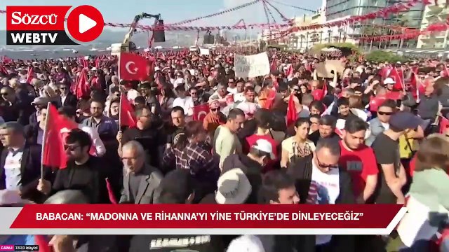 Ali Babacan: Madonna ve Rihanna’yı yine Türkiye’de dinleyeceğiz