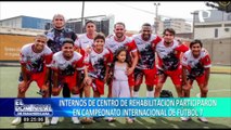 Superaron su adicción a las drogas: jóvenes sobresalen en Campeonato Latinoamericano Fútbol 7