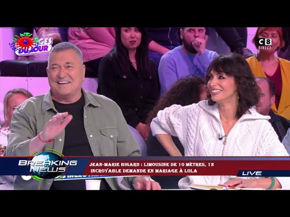 Jean-Marie Bigard : Limousine de 10 mètres, 12  incroyable demande en mariage à Lola