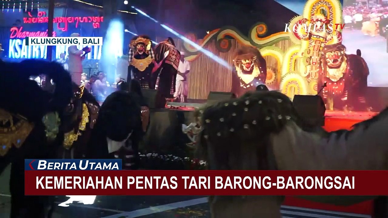 Festival Semarapura ke-5 Dimeriahkan dengan Tarian Kolaborasi 58 Barong Khas Bali dan Barongsai!