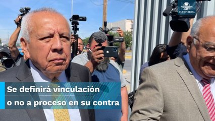 Por el delito de ejercicio indebido del servicio público, acude Garduño a audiencia