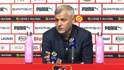 Download Video: Genesio : « C'est un avertissement » - Foot - L1 - Rennes