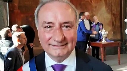 Jean-Luc Moudenc , maire de Toulouse et TFC
