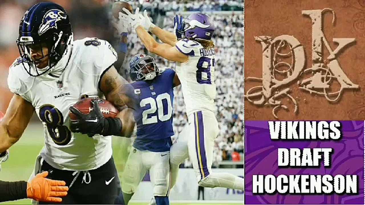 Minnesota Vikings Draft Te TJ Hockson 2nd Round Pick,55 Will the