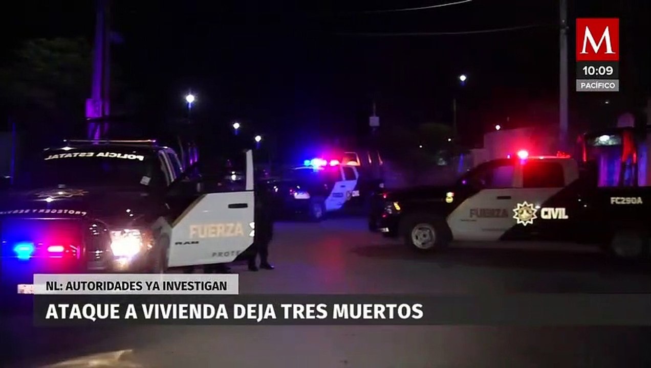 Tres personas fueron asesinadas tras un asalto a su vivienda en Ciénega de Flores