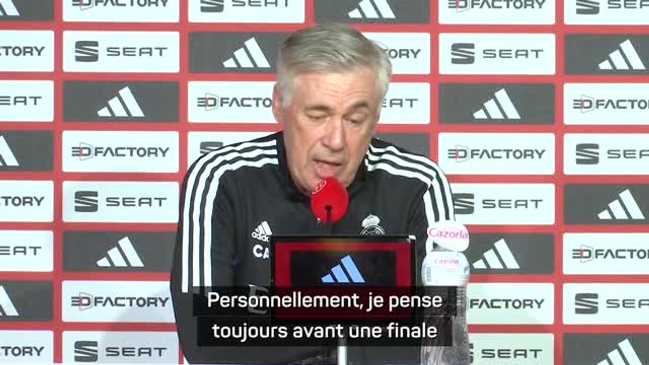 Real Madrid - Ancelotti : "Je pense toujours avant une finale qu'elle pourrait être la dernière pour moi"