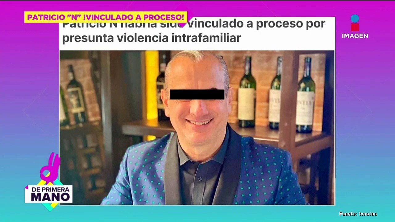 ¡Vinculan a proceso al actor Patricio N por presunta violencia familiar!