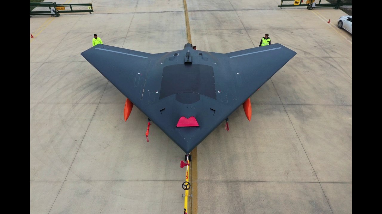 Anka 3, o novo drone turco furtivo em forma de asa voadora