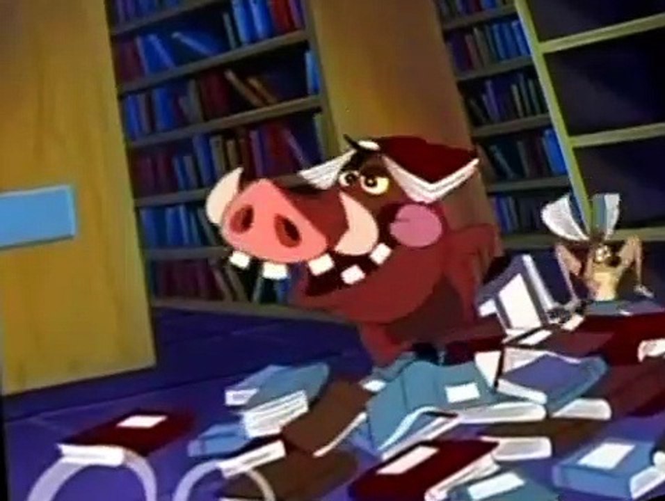 Timon & Pumbaa E042b - Library Brouhaha
